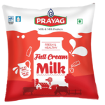 Full Cream Milk in Bareilly – Buy Prayag Milk for Rich Taste & Quality